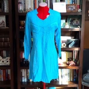 Turquoise Embroidery